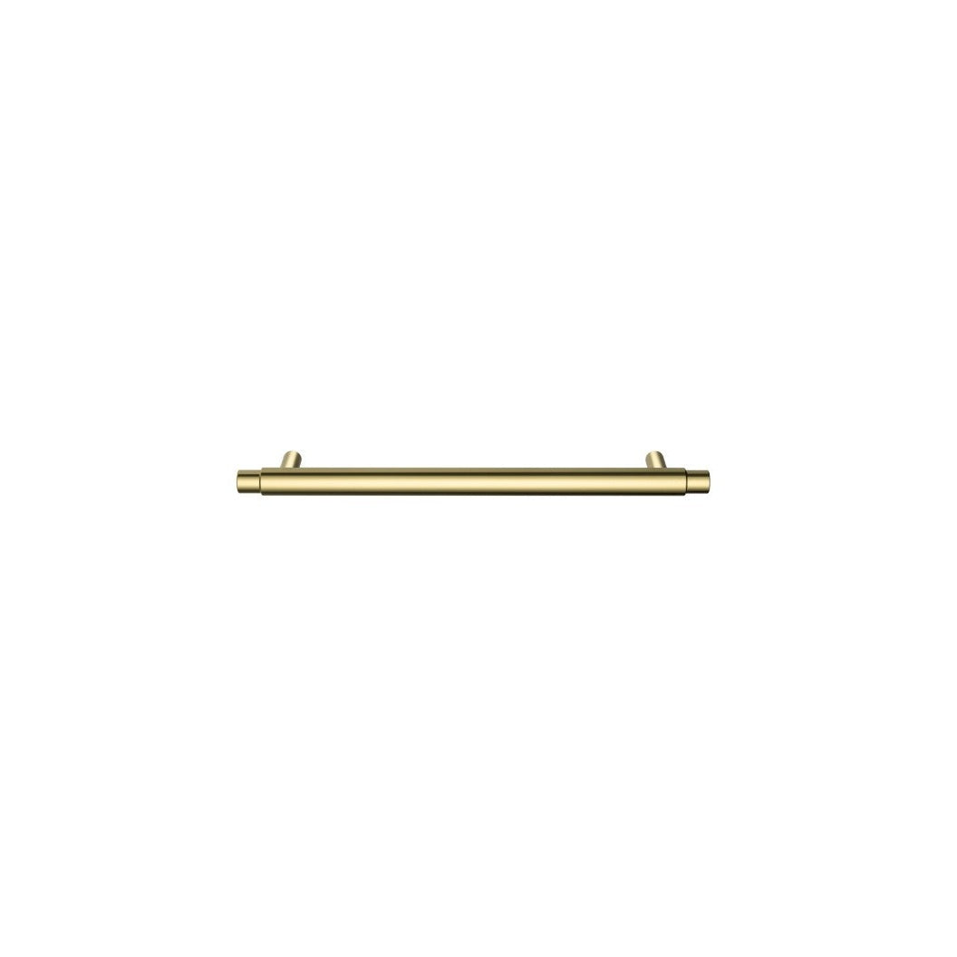 Oppen Round Pull 200mm Cabinet Handle (Brushed) - front view (9 of 25)