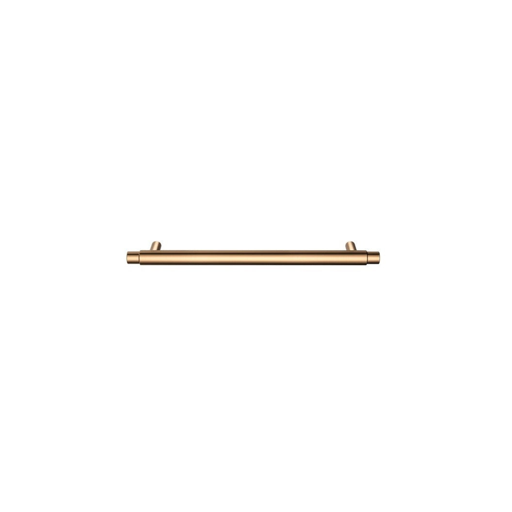 Oppen Round Pull 200mm Cabinet Handle (Brushed) - Lustre Bronze