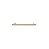 Oppen Round Pull 200mm Cabinet Handle (Brushed) - Lustre Bronze