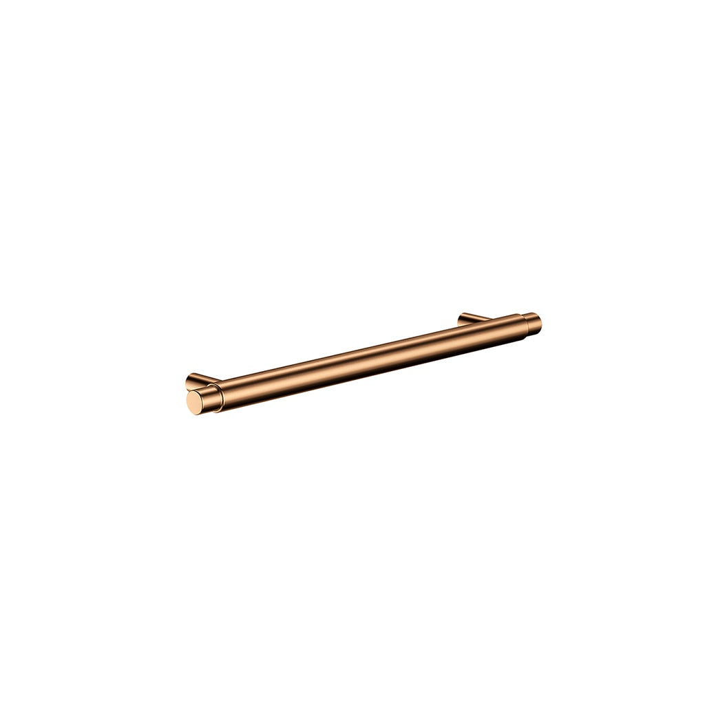 Oppen Round Pull 200mm Cabinet Handle (Brushed) - Lustre Bronze