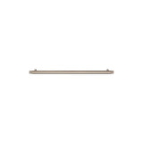 Oppen Round Pull 328mm Cabinet Handle (Brushed - close-up detail view
