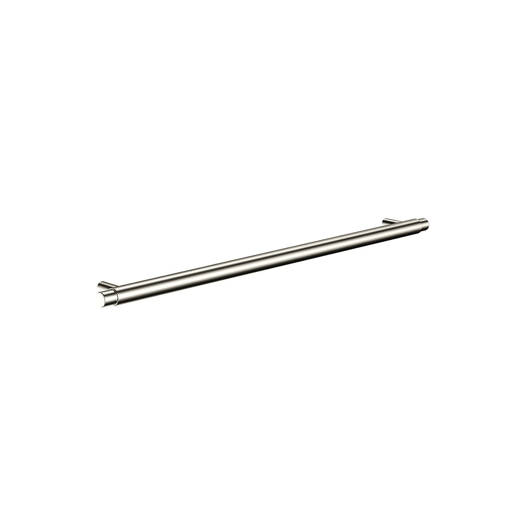 Oppen Round Pull 328mm Cabinet Handle (Brushed in Brushed Nickel - rear mounting detail