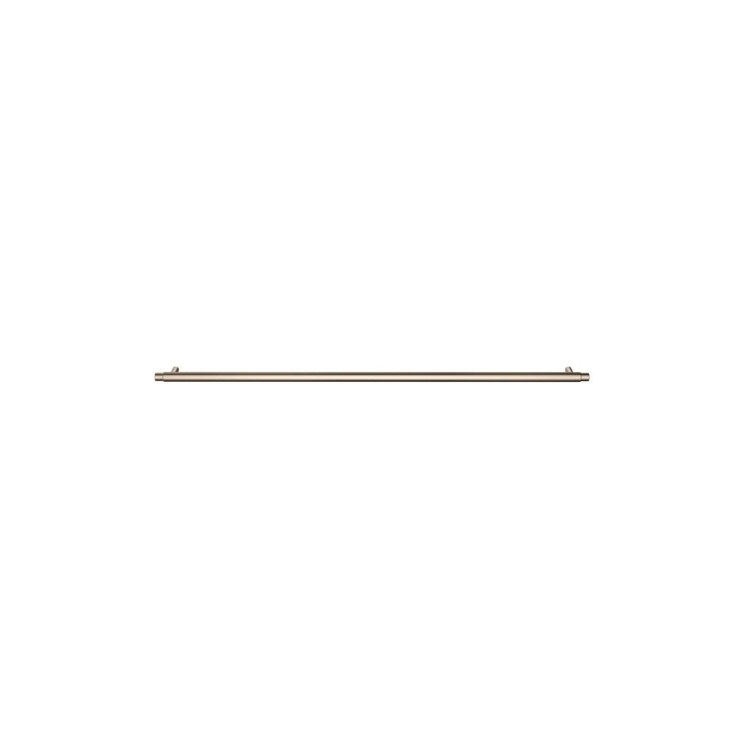 Oppen Round Pull 520mm Cabinet Handle (Brushed) - close-up detail view