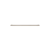 Oppen Round Pull 520mm Cabinet Handle (Brushed) - close-up detail view