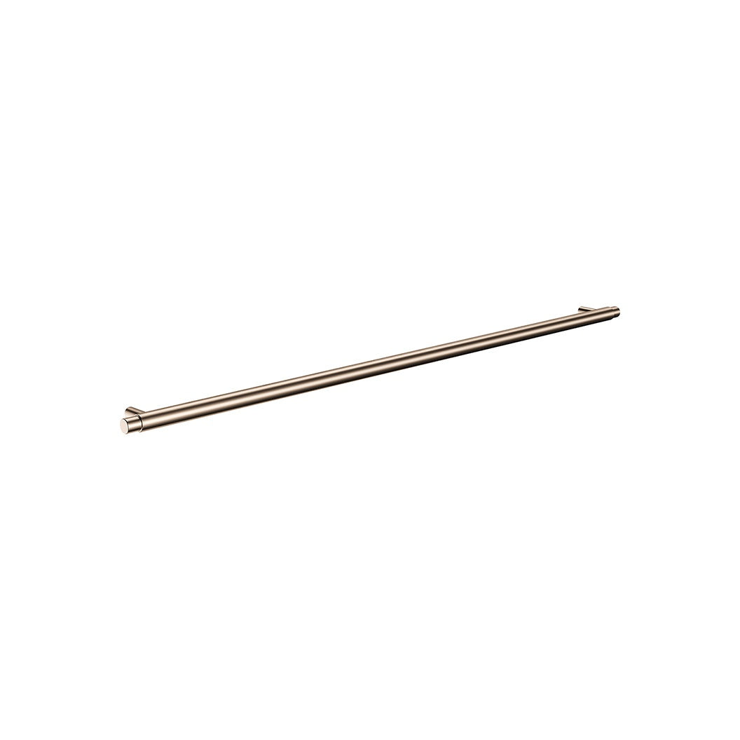 Oppen Round Pull 520mm Cabinet Handle (Brushed) - rear mounting detail