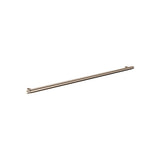 Oppen Round Pull 520mm Cabinet Handle (Brushed) - rear mounting detail