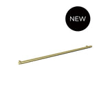 Oppen Round Pull 520mm Cabinet Handle (Brushed) - finish and profile close-up