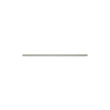 Oppen Round Pull 520mm Cabinet Handle (Brushed) in Brushed Nickel - side profile view
