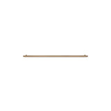 Oppen Round Pull 520mm Cabinet Handle (Brushed) - Lustre Bronze