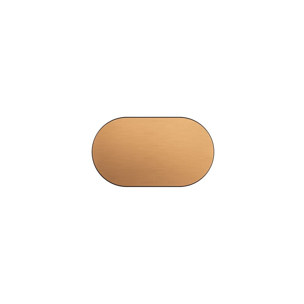 Oppen T-Pull Cabinet Handle in Tiger Bronze - full product view