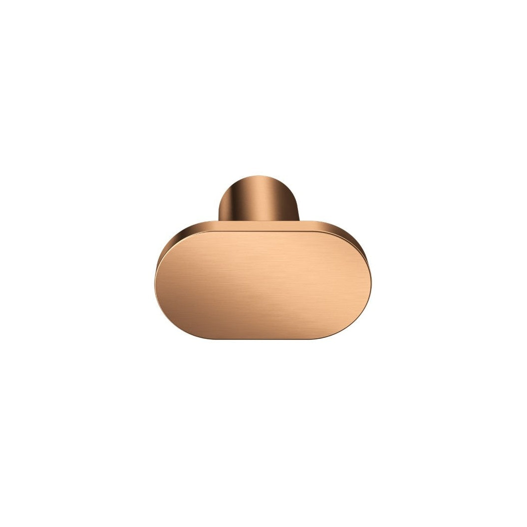 Oppen T-Pull Cabinet Handle in Tiger Bronze - front view