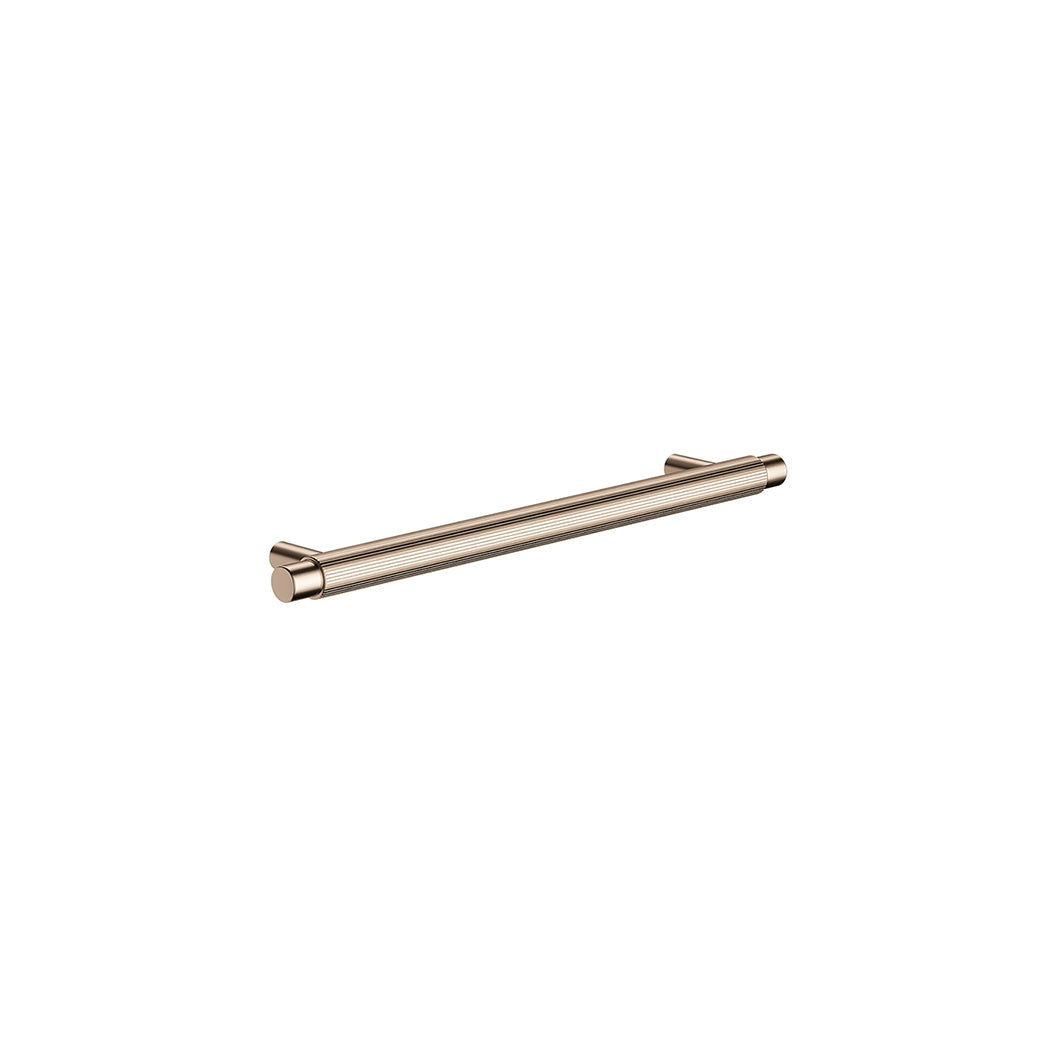 Oppen Round Pull 200mm Cabinet Handle (Linear) - Champagne