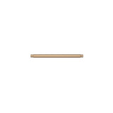 Oppen Round Pull 200mm Cabinet Handle (Linear) in Tiger Bronze - rear mounting detail
