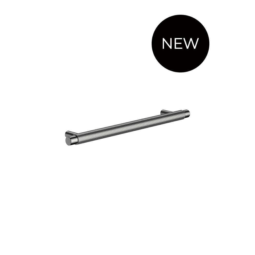 Oppen Round Pull 200mm Cabinet Handle (Linear) - front view (17 of 20)