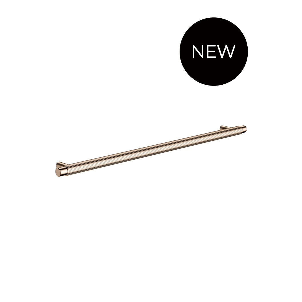 Oppen Round Pull 328mm Cabinet Handle (Linear) - front view