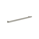 Oppen Round Pull 328mm Cabinet Handle (Linear) in Brushed Nickel - rear mounting detail