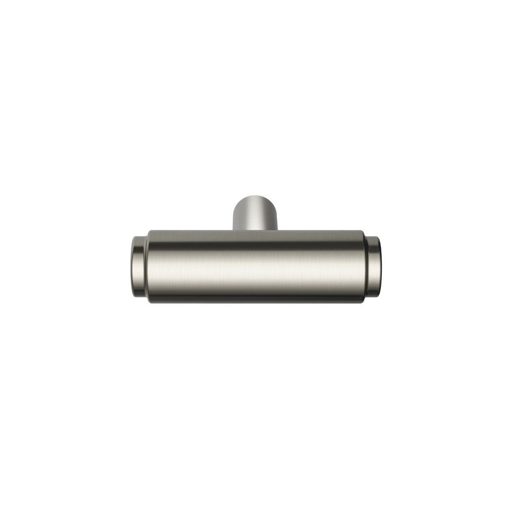 Oppen T-Pull Cabinet Handle (Brushed) - Brushed Nickel
