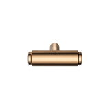 Oppen T-Pull Cabinet Handle (Brushed) - Lustre Bronze