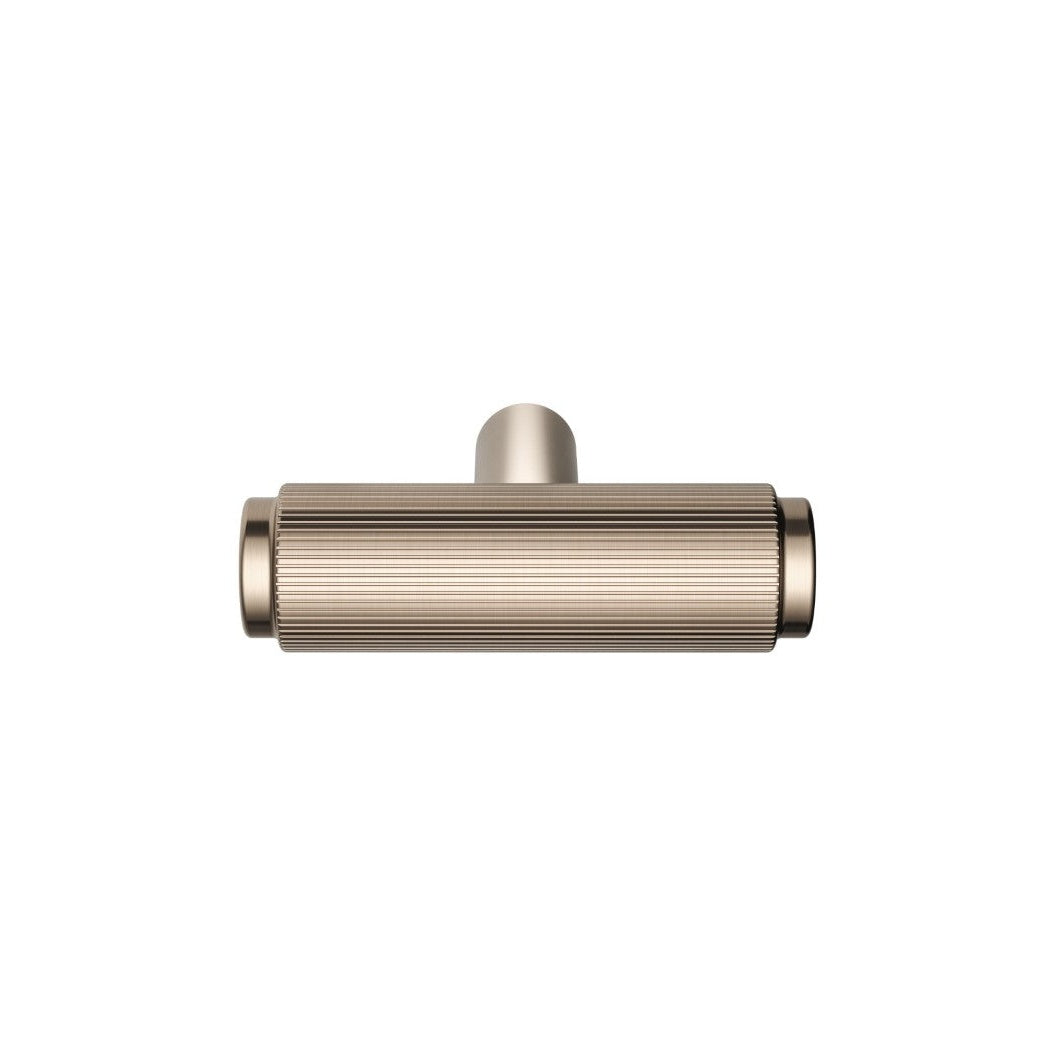 Oppen T-Pull Cabinet Handle (Linear) - Champagne