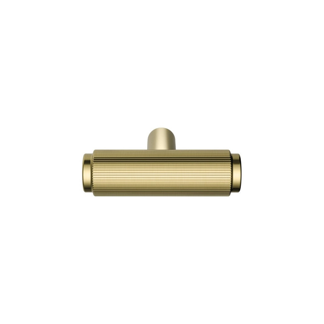 Oppen T-Pull Cabinet Handle (Linear) - Tiger Bronze