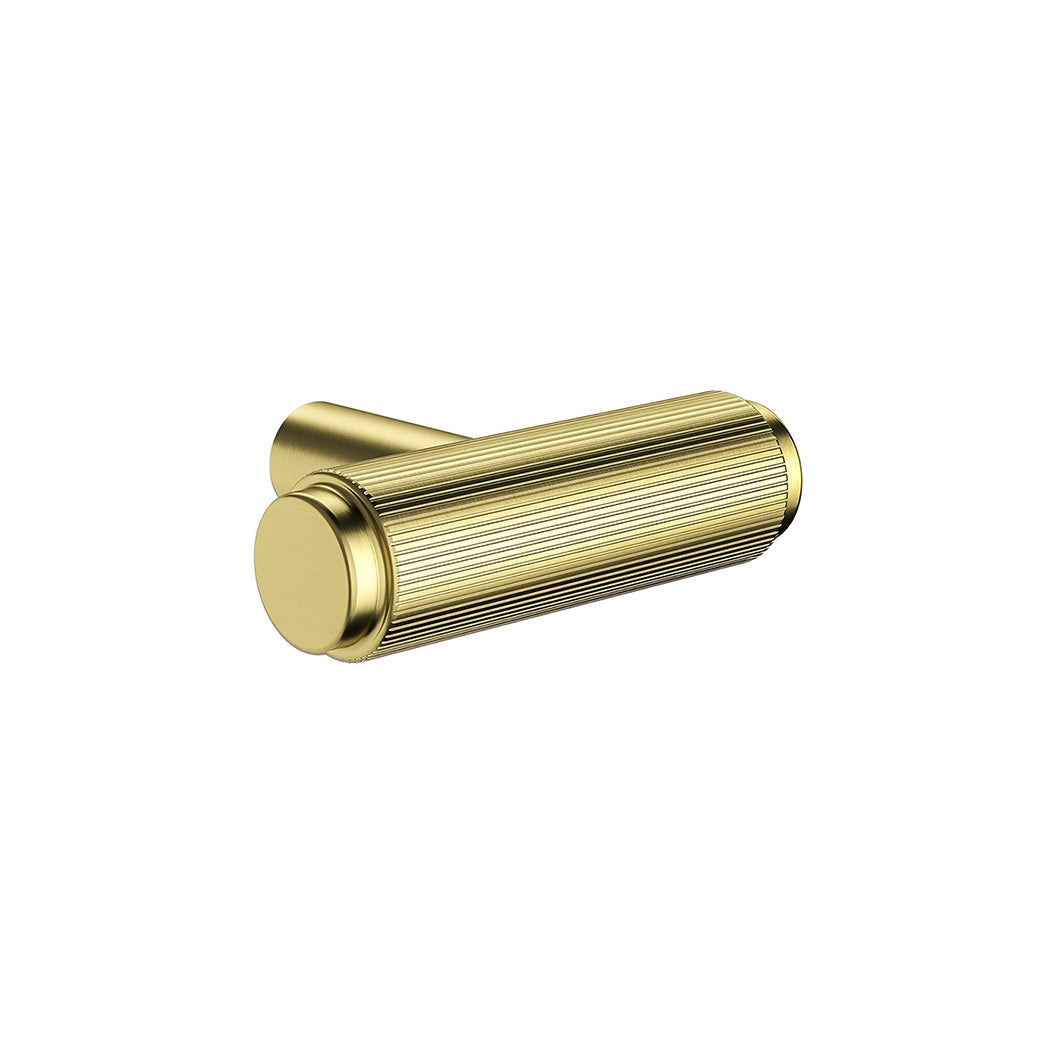 Oppen T-Pull Cabinet Handle (Linear) - Tiger Bronze