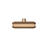 Oppen T-Pull Cabinet Handle (Linear) - Lustre Bronze