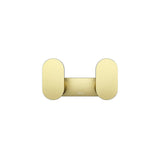 Curvae Double Robe Hook - Tiger Bronze