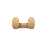 Curvae Double Robe Hook - Lustre Bronze