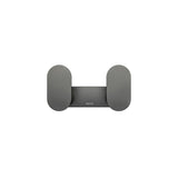 Curvae Double Robe Hook - side profile view, bathroom accessory (28 of 30)