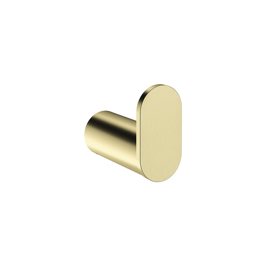 Curvae Single Robe Hook - Tiger Bronze