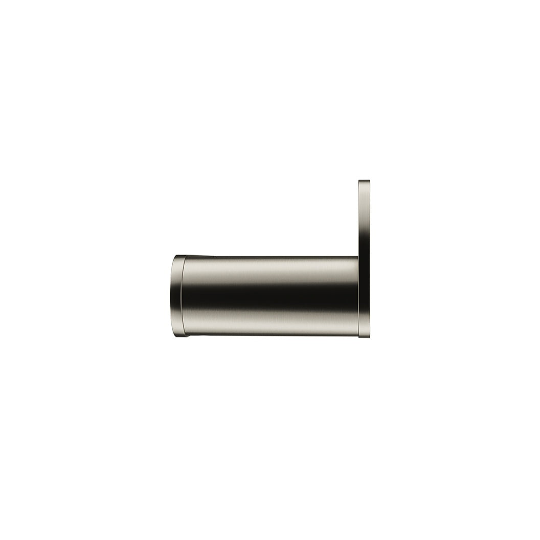 Curvae Single Robe Hook in Brushed Nickel - alternative product view