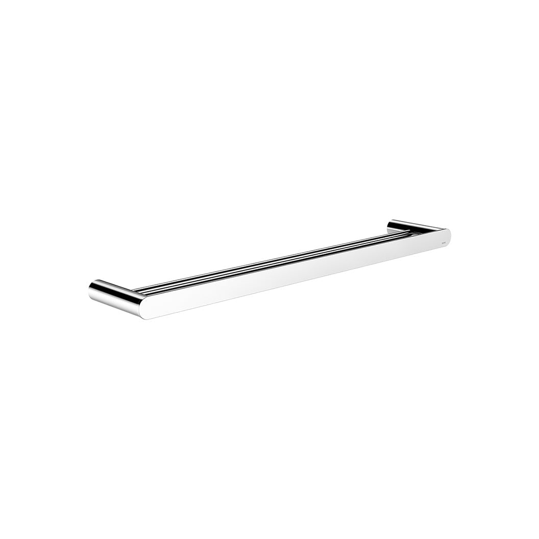 Curvae Double Towel Rail 600mm - Polished Chrome