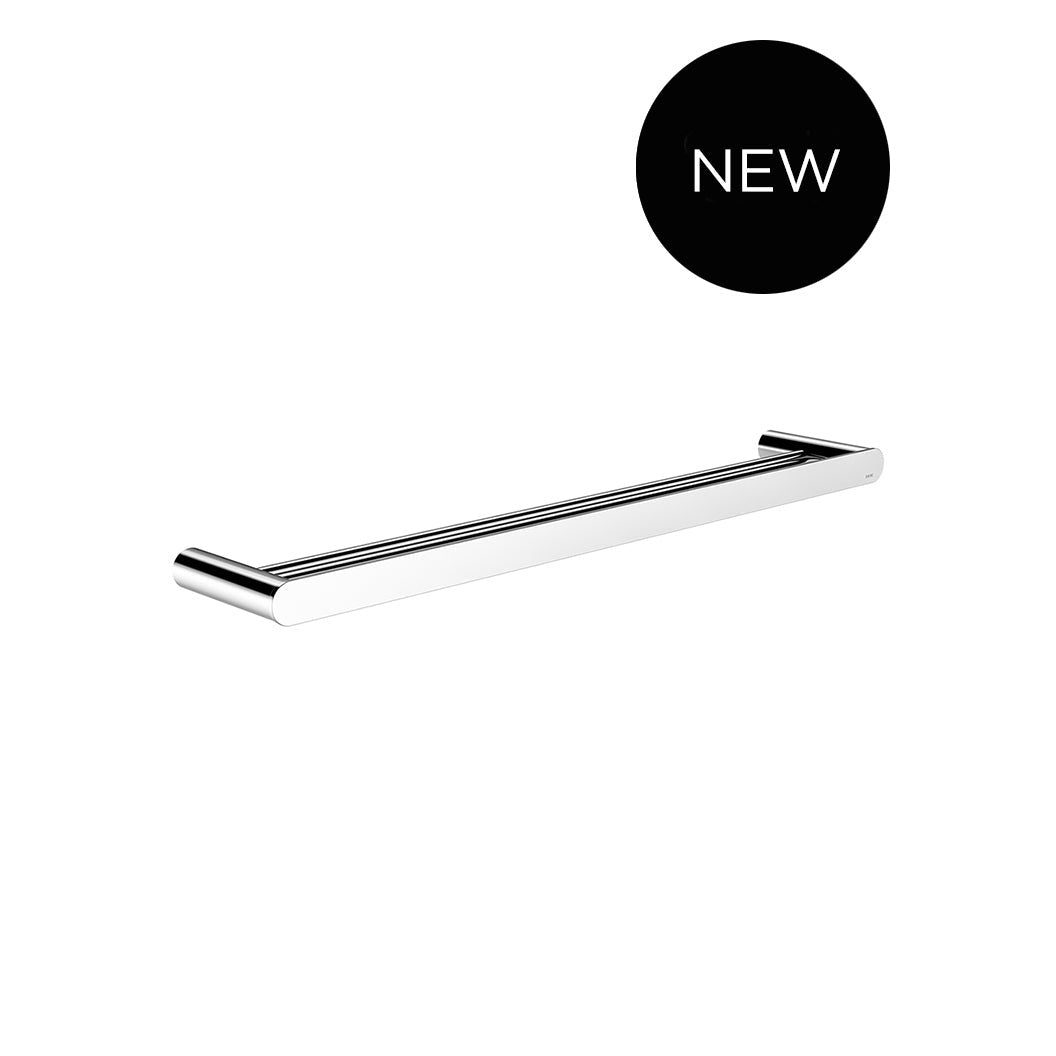 Curvae Double Towel Rail 600mm - full product view