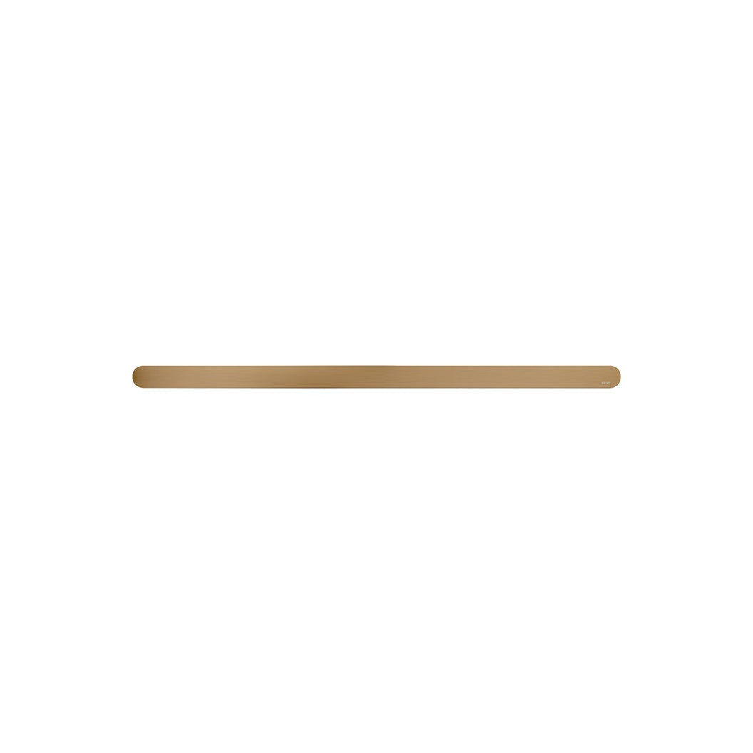 Curvae Double Towel Rail 600mm - Lustre Bronze