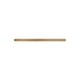Curvae Double Towel Rail 600mm - Lustre Bronze