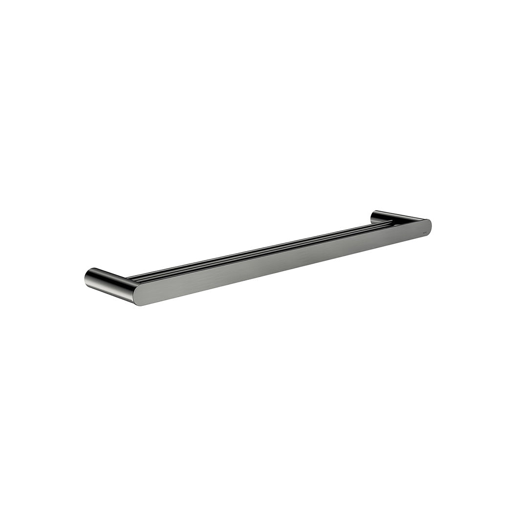 Curvae Double Towel Rail 600mm - Shadow