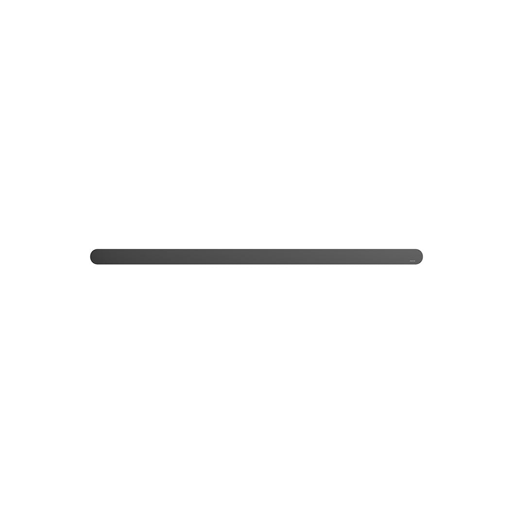Curvae Double Towel Rail 600mm - Matte Black