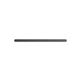 Curvae Double Towel Rail 600mm - Matte Black