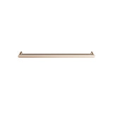 Curvae Double Towel Rail 800mm - Champagne
