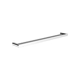 Curvae Double Towel Rail 800mm - Polished Chrome