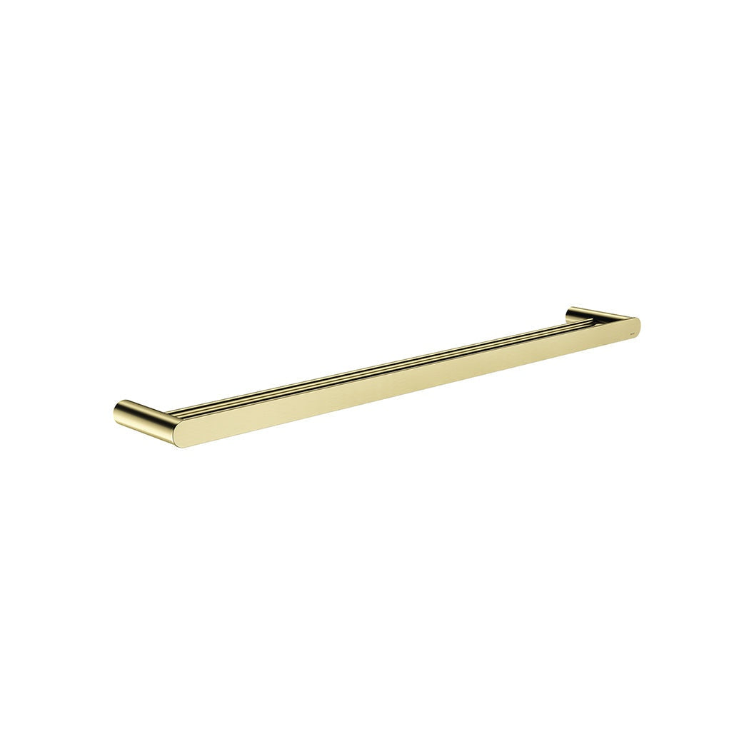 Curvae Double Towel Rail 800mm - Tiger Bronze