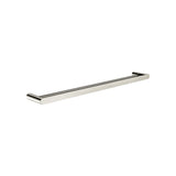 Curvae Double Towel Rail 800mm - Brushed Nickel
