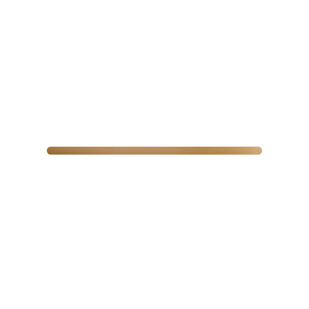 Curvae Double Towel Rail 800mm - Lustre Bronze