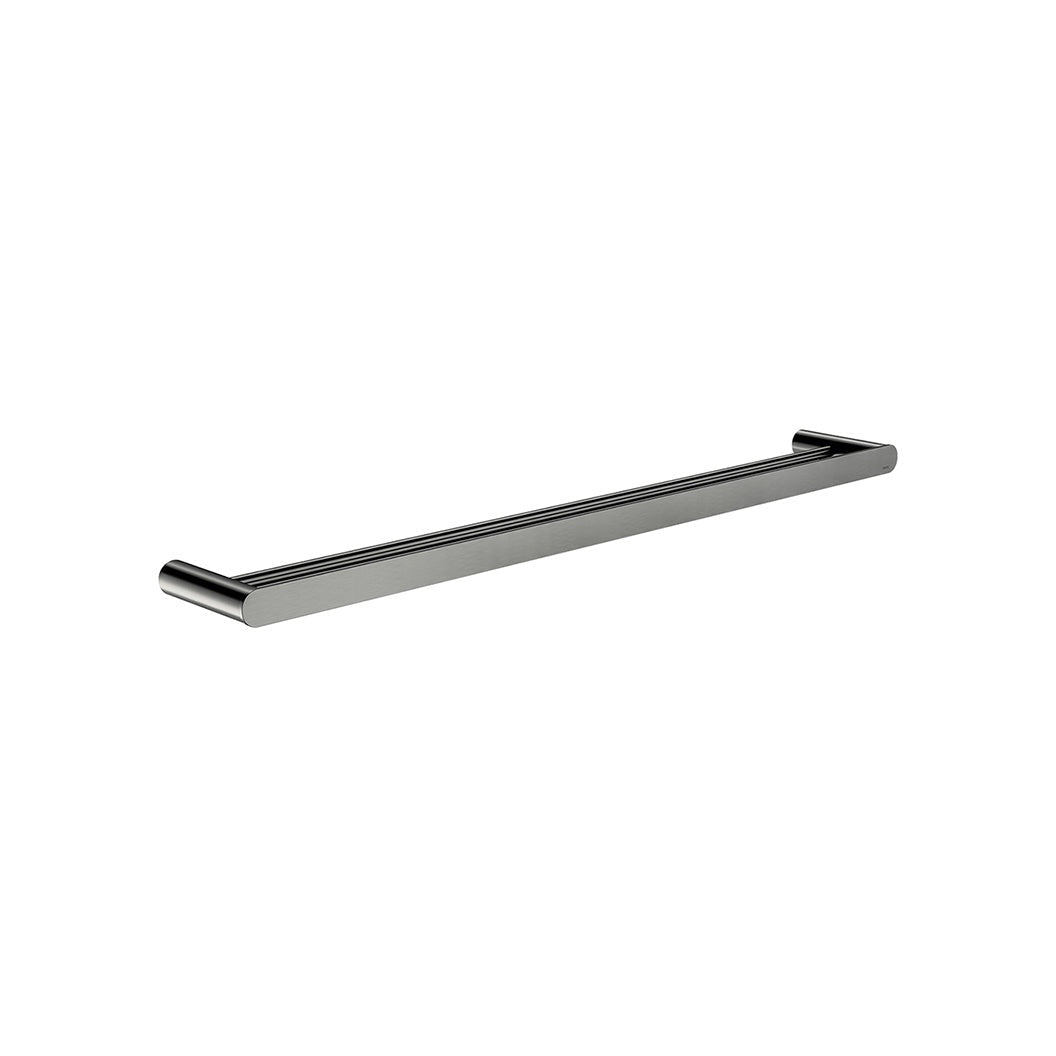Curvae Double Towel Rail 800mm - Shadow