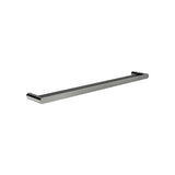 Curvae Double Towel Rail 800mm - Shadow