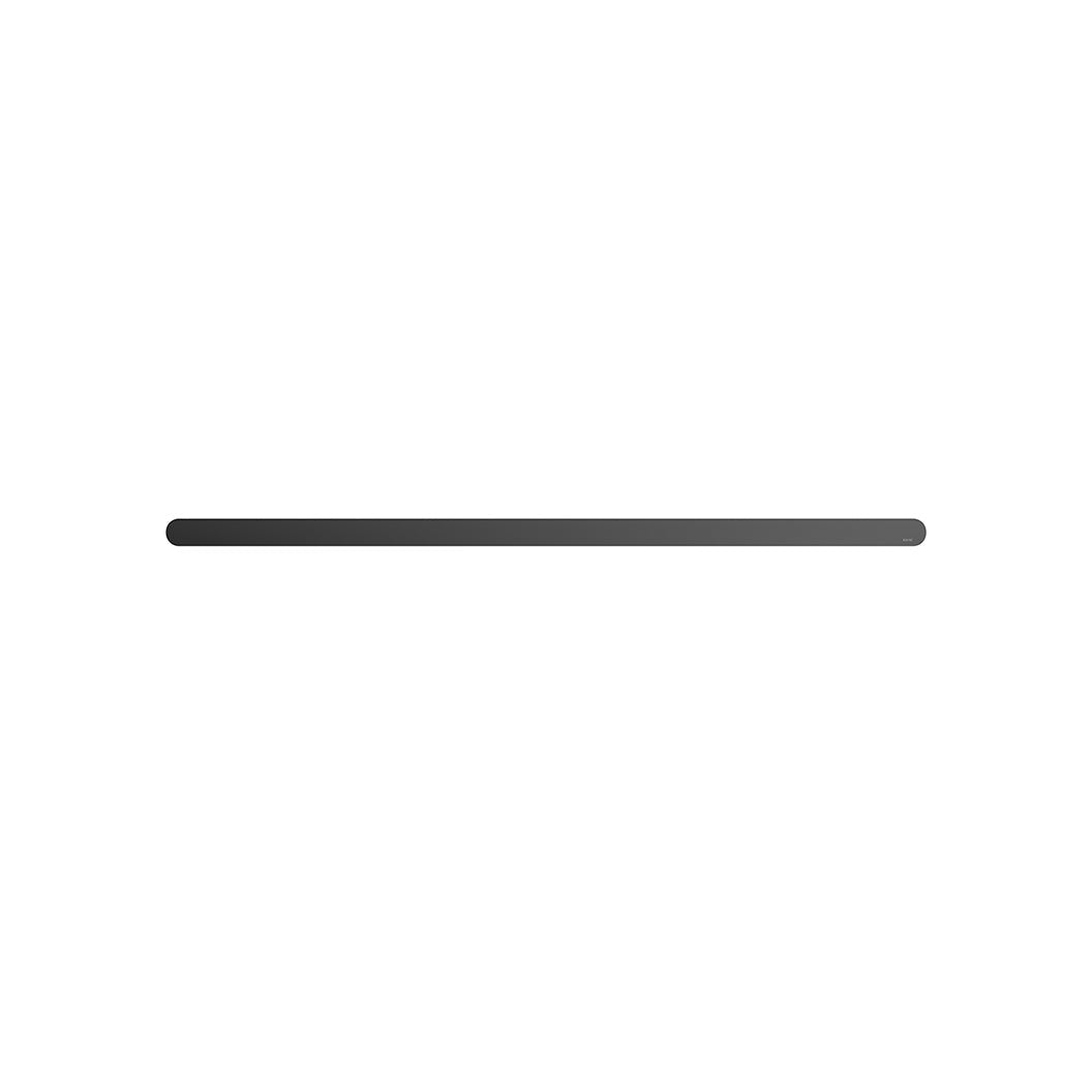 Curvae Double Towel Rail 800mm - Matte Black