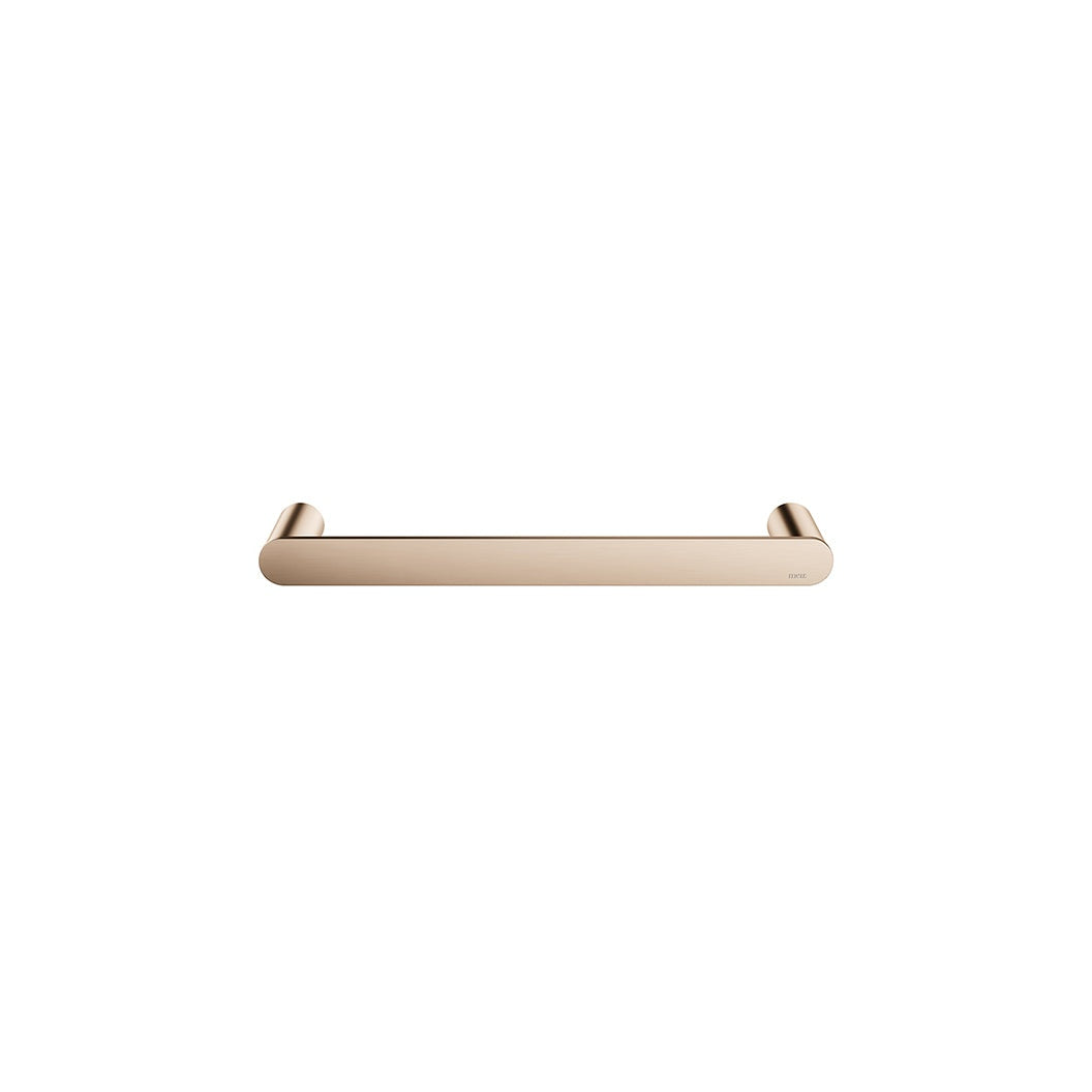 Curvae Single Towel Rail 300mm - Champagne