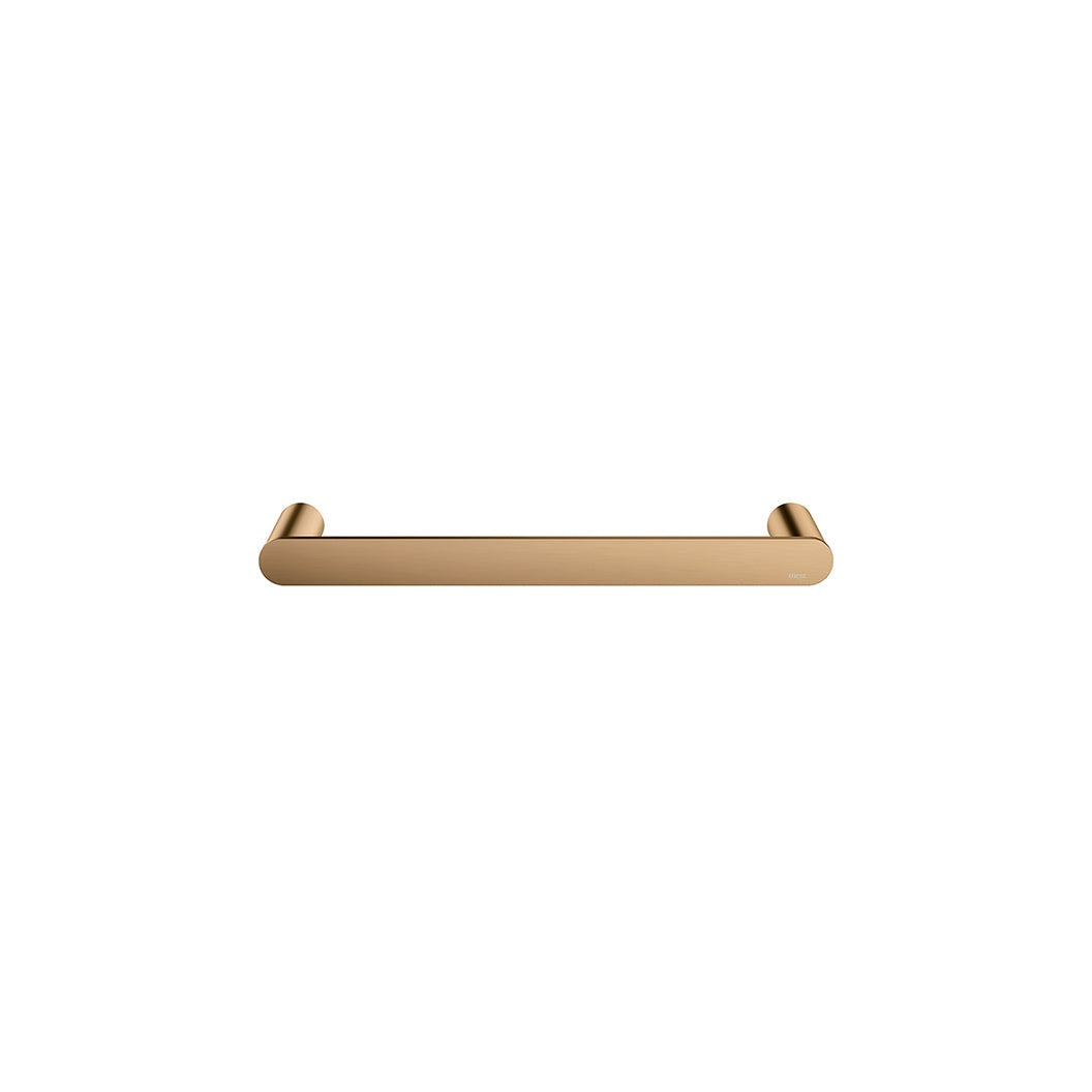 Curvae Single Towel Rail 300mm - Lustre Bronze