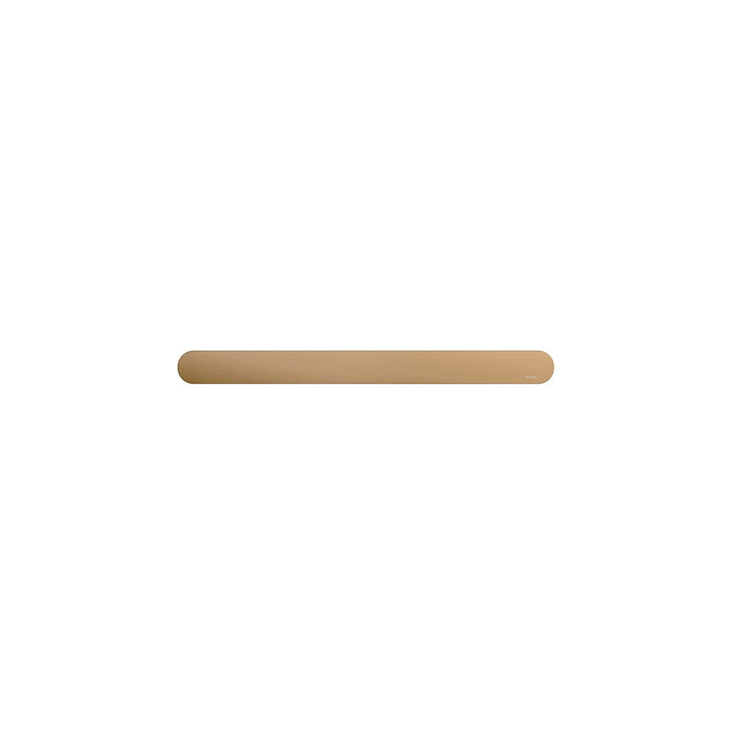 Curvae Single Towel Rail 300mm - Lustre Bronze