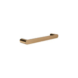 Curvae Single Towel Rail 300mm - Lustre Bronze